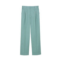 明石スクールユニフォームカンパニー メンズツータックスラックス グリーン L UN594S-10-L（直送品）