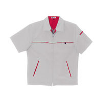 明石スクールユニフォームカンパニー 男女兼用半袖ジャケット グレー 5L UN791-4-5L（直送品）