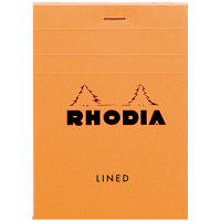 RHODIA(ロディア) BLOC RHODIA(ブロックロディア) No.12 横罫 オレンジ cf12600 1セット(10冊入)（直送品）