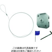 グリップルジャパン グリップル ダイナミック 2 + ループ(亜鉛メッキ) ー 3m D2-LG-3M-1B 1セット 208-1622（直送品）