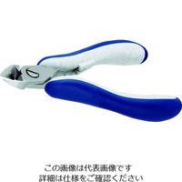 IDEAL-TEK idealtek ESD精密ニッパ 長円形 大 フラッシュ刃 120mm ES5151-CR-BG-IT 1丁（直送品）