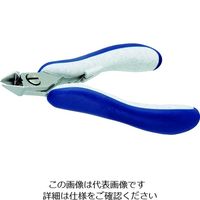 IDEAL-TEK idealtek ESD精密ニッパ 先細形 フラッシュ刃 120mm ES5341-CR-BG-IT 1丁（直送品）