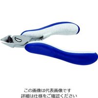 IDEAL-TEK idealtek ESD精密ニッパ 先細形 大 フルフラッシュ刃 120mm ES5352-CR-BG-IT 1丁（直送品）