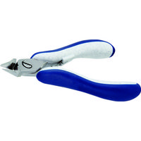 idealtek ESD精密ニッパ 先細リリーブ形 大 セミフラッシュ刃 120mm ES5550-CR-BG-IT 1丁（直送品）