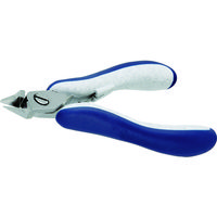 IDEAL-TEK idealtek ESD精密ニッパ 先細リリーブ形 大 フラッシュ刃 120mm ES5551-CR-BG-IT 1丁（直送品）