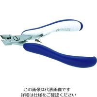 idealtek ESD精密ニッパ タングステン先細形50° フルフラッシュ刃 121mm ES248TX-CR-BGO-IT 1丁（直送品）