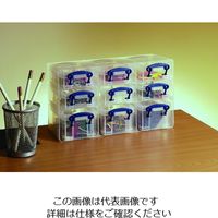 Really Useful Products RUP 収納ケース オーガナイザー 0.3L×0.2L クリア 0.3+0.2ORGC 1セット(9個)（直送品）
