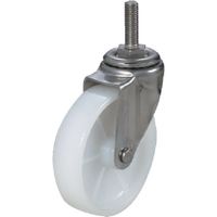 ねじ込み式 自在 キャスター ナイロン 車輪径100mm Sタイプ ST型 ネジ寸法M16×40ピッチ2 ST-100N-M16-40 1個（直送品）