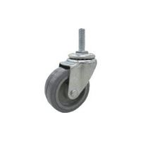 ねじ込み式 自在 キャスター エラストマー 車輪径75mm Sタイプ ST型 ネジ寸法W3/4×40山数10 ST-75EL-W3/4-40（直送品）