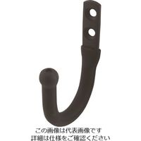 MARUKI HARDWARE CORPORATION MK Sカバーフック(丸)黒色 N-610 00U 1個 131-7952（直送品）