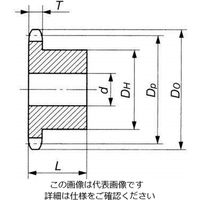 椿本チエイン ローラーテーブル用スプロケット RS35ー1B13TQーR RS35-1B13TQ-R 1セット(3個)（直送品）