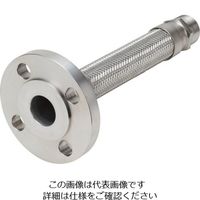 南国フレキ工業 NFK ニップル×フランジ式 フレキシブルホース/柔軟チューブ仕様 継手SUS304