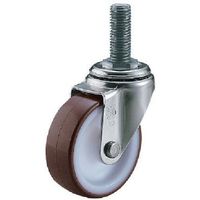 ねじ込み式 自在 キャスター ウレタン 車輪径65mm Sタイプ ST型 ネジ寸法M16×40ピッチ2 ST-65UR-M16-40 1個（直送品）