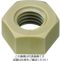 日本ケミカルスクリュー ケミカルスクリュー ポリエーテルエーテルケトン 六角ナット M5 (100個入) PEEK/NT 1袋(100個)（直送品）