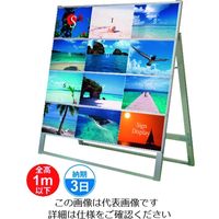 常磐精工（tokisei） TOKISEI カードケーススタンド看板 A4横12片面 CCSKA4Y12K 1台 143-7237（直送品）