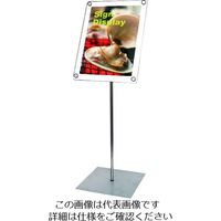 常磐精工 TOKISEI パネルスタンド インフォメーションアクリルスタンド80 A3縦ホワイト INFA80A3TW 1台（直送品）
