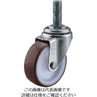 ねじ込み式 自在 キャスター ウレタン 車輪径50mm Sタイプ ST型 ネジ寸法M12×35ピッチ1.75 ST-50UR-M12-35（直送品）