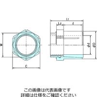 椿本チエイン パワーロック MLシリーズ PL050ー073MG PL050-073MG 1個（直送品）