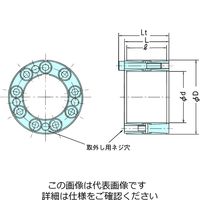 椿本チエイン パワーロック ADーNシリーズ PL070ー110ADーNーKP PL070-110AD-N-KP 1個（直送品）