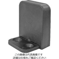 MARUKI HARDWARE CORPORATION MK アウトセット用L型ストッパー 黒色 N-425-00U 1個 131-8008（直送品）