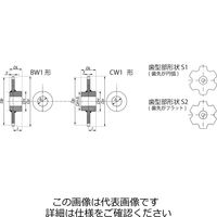 椿本チエイン スプロケット RFコンベヤチェーン用スプロケット（Fローラ） _4