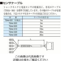 椿本チエイン ショックモニタ TSM4ーS10 TSM4-S10 1個（直送品）