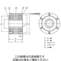 椿本チエイン カムクラッチ MAシリーズ MA20 1個（直送品）