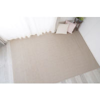 スミノエ オーダーカーペット オーダーラグ ポルコ 2150×2050mm ベージュ AS-PL-BE215205 1枚（直送品）