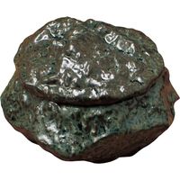 ヤマコー 岩石薬味入れ フタ付き 青 79409 1個（直送品）