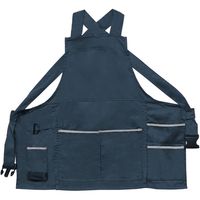 ディックコーポレーション 倉庫作業用エプロン タスキ式胸付きタイプ ネイビー FA-010 1個（直送品）
