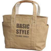 アビテ ドゥバーズ・キャンバストート・Lキャメル NJ-501-CA 1個（直送品）