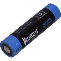 WUBEN 18650規格リチウムイオン充電池　PSEマーク ABE2600C 1台