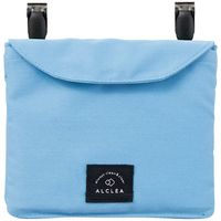 リヒトラブ 抗菌・抗ウィルス繊維 ポケットポーチ<2ウェイタイプ> ALCLEA スカイブルー A7920-14 1個（直送品）