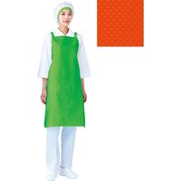 ワコウ インナードライエプロン たすき掛け オレンジ E1600-6 1個