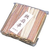 竹　鉄扇串（１００本入）１００mm　茶　1個 萬洋（取寄品）