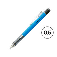 トンボ鉛筆 シャープペン　モノグラフネオン0.5ブルー DPA-134B 1セット（5本）