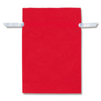 【ケース販売】HEIKO 不織布バッグ シャンテタイプ アカ