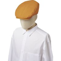 チトセ株式会社 ハンチング帽　オレンジ　フリー AS-8710 1枚（取寄品）