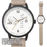 フィールドワークPEANUTSデイデイト付ウォッチPNT016-1（直送品）