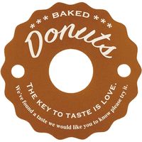 ヘッズ 焼きドーナツタッグシール-1 BDO-1S 1セット（60枚：60枚×1パック）（直送品）