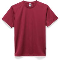 ボンマックス 4.3オンスドライTシャツ(ポリジン加工) バーガンディ S MS1154-23 1着（直送品）