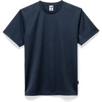 DESCENTE(デサント) 半袖T シャツ 野球 ベースボールシャツ M レッド DB201 1セット(1枚入×2)（直送品） - アスクル