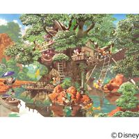 テンヨー ディズニー　ジグソーパズル　1000ピース　ふしぎの森のツリーハウス D-1000-369 1セット（直送品）