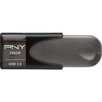 PNYブランドTurbo Attache 4 USB 3.0フラッシュドライブ PFD256TBAT4A-BR20（直送品）