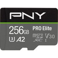PNY PNYブランド microSD U3 V30ハイスピードメモリカード 256GB P-SDU256V32100PRO-GE 1個