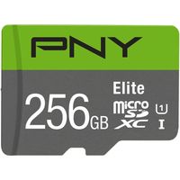 PNY PNYブランド Eliteシリーズ Class10 U1 microSDメモリカード 256GB P-SDUX256U1GW-GE（直送品）