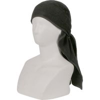 カジメイク タオルヘッドキャップ フリー ブラック　6550 1個