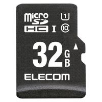 microSDカード 32GB UHS-I 車用 SD変換アダプタ付 ドライブレコーダー カーナビ エレコム 1個