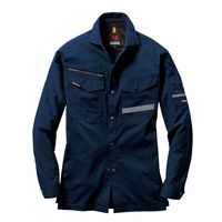 バートル 長袖シャツ ネイビー M 9095-3-M 1着（直送品）