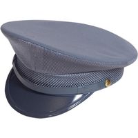 モビメントコスモ 【警備用品】夏制帽 グレー マチメッシュ 58cm グレーあごひも 4106-58 1個（直送品）